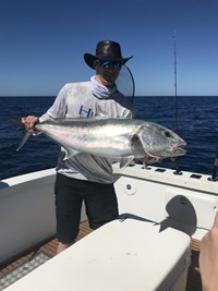 Big Pink Salmon caught on a crabby charter