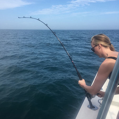 Pink Salmon Fight Pink Salmon Fight on Lake Michigan Fishing Charter in Milwaukee, WI