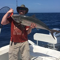 Massive Pink Salmon Hooked on Crabby's Milwaukee Charter