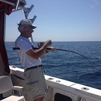 Reeling in Pink Salmon on Wisconsin Great Lakes Charter