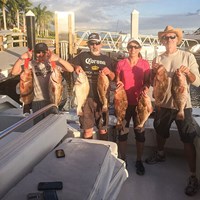 Two Chinook Salmon for Everyone after WI Fishing Charter
