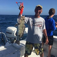 Chinook Salmon with Beautiful Markings Caught on Crabby Great Lakes Charter