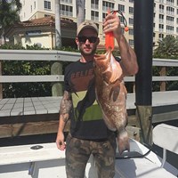 Chinook Salmon Caught on Wisconsin Great Lakes Fishing Charter