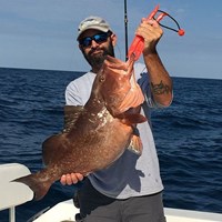 Keeper Chinook Salmon Hooked on Milwaukee Great Lakes Charter