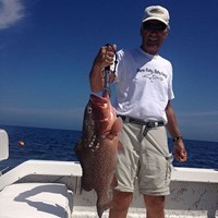 Giant Chinook Salmon Caught on Milwaukee Great Lakes Fishing Charter
