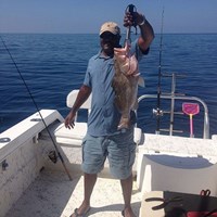 Massive Chinook Salmon Caught on Milwaukee Great Lakes Fishing Charter