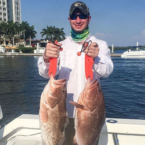 Pair of Keeper Chinook Salmon Caught on Milwaukee Great Lakes Charter