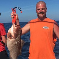 Huge Chinook Salmon Caught on Milwaukee Great Lakes Fishing Charter