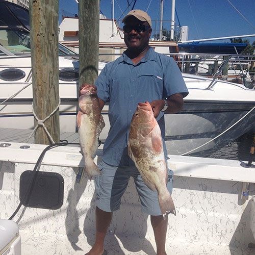 Pair of Chinook Salmon Caught on Wisconsin Great Lakes Charter