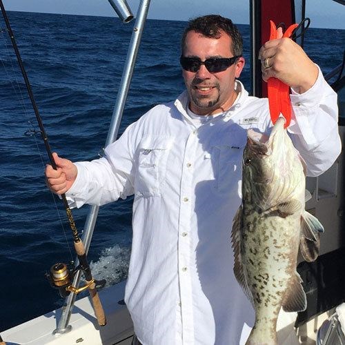 Keeper Chinook Salmon Caught on Milwaukee Great Lakes Fishing Charter