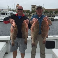 Pair of Chinook Salmon for Each Angler After Milwaukee Great Lakes Charter