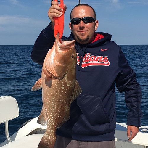 Monster Chinook Salmon Hooked on Milwaukee Great Lakes Charter