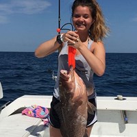 Big Chinook Salmon Caught on Milwaukee Great Lakes Charter