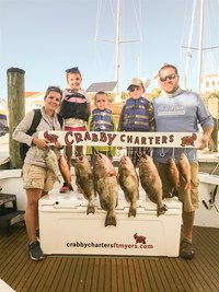 Family fishing charter in Wisconsin