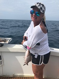 Having Fun on A Milwaukee Fishing Charter