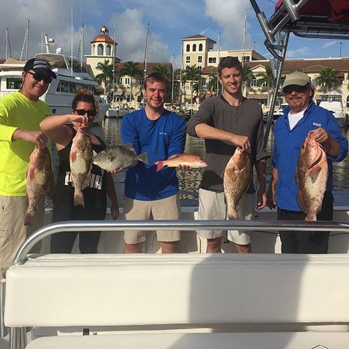 Chinook Salmon and Lake Trout Caught on Family Fishing Trip