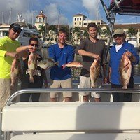 Chinook Salmon and Lake Trout Caught on Family Fishing Trip