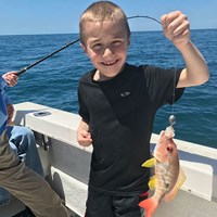 First Fish Caught on First Great Lakes Charter