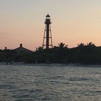 Milwaukee Lighthouse at Sunset