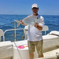 Beautiful Brown Trout Caught on Milwaukee Great Lakes Fishing Charter