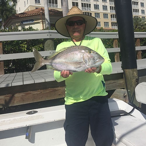 Giant Brown Trout Caught Onboard Crabby Charters