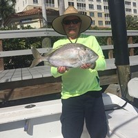 Giant Brown Trout Caught Onboard Crabby Charters