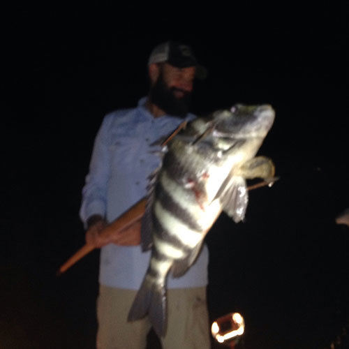 Night Lake Trout Fishing Charter in Wisconsin