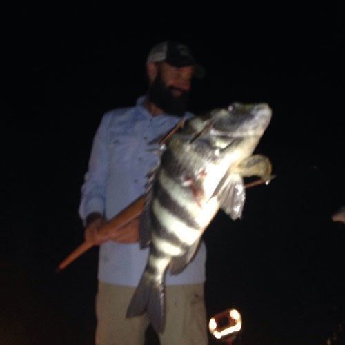 Night Lake Trout Fishing Charter in Wisconsin